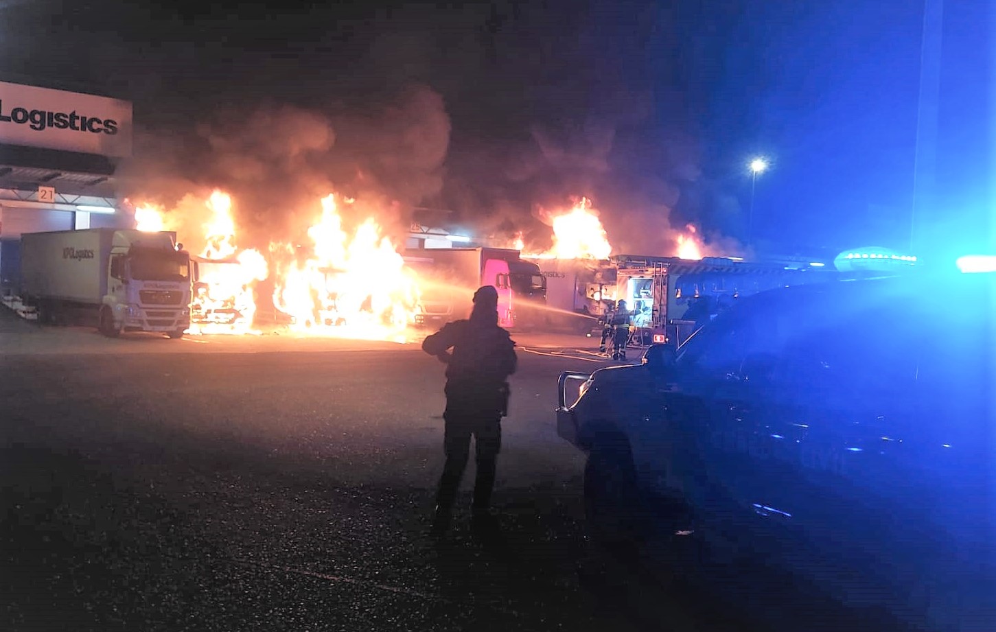 D&iacute;a Del Incendio De Los Camiones En Benavente 2