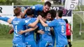 El CD Villaralbo celebrando el ascenso de categoría al final de la pasada temporada. Archivo