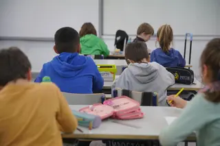 Aula de Primaria. Archivo