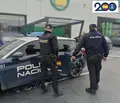 Policía Nacional en un supermercado tras un hurto