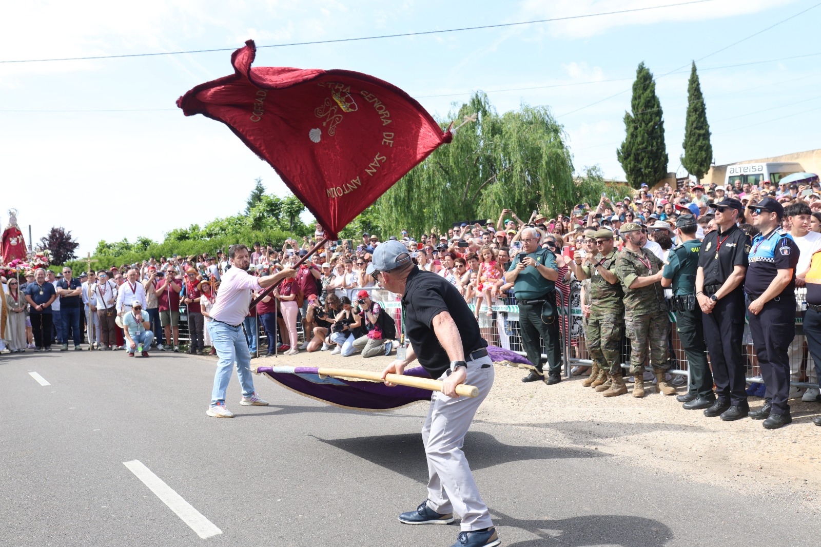 La Virgen De La Concha a Su Llegada a La Hiniesta  (3)