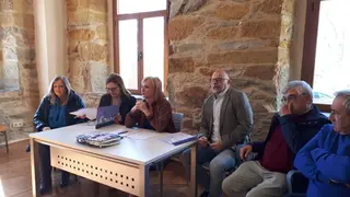 Leticia García se reúne con los alcaldes de la ZBS de Sanabria