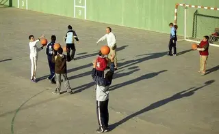 Educación física en los colegios