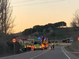 Excarcelada una mujer tras volcar un turismo en Zamora