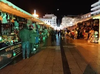 Puestos de La Marina sin luz