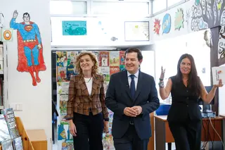 Nacho Valverde / ICAL. El presidente de la Junta, Alfonso Fernández Mañueco, inaugura el curso 2026-2027 de las enseñanzas escolares no universitarias de la Comunidad