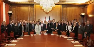 Los cargos electos locales del PP defienden en el Congreso la Ley de Racionalización de la Administración