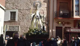 Procesión extraordinaria de la Virgen de la Concha. Archivo