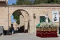 Imagen de archivo de la Virgen de la Esperanza en la plaza de la Catedral 