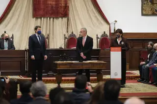 Toma de posesión de Ricardo Rivero