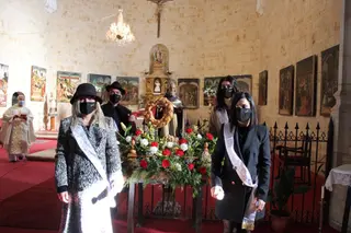 Quintos del 2002 con San Antón