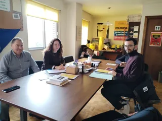 Reunión entre Podemos CyL y Amnistía Internacional