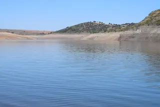 Embalse de Ricobayo en La Pueblica