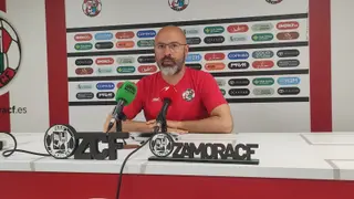 David Movilla, en rueda de prensa.