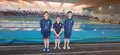 Los nadadores del CD Natación San José Obrero que participaron en el campeonato
