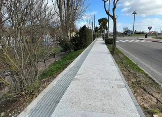 Imagen de la zona en la que se solicita la instalación de una valla 