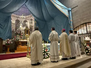 El obispo de Zamora, Fernando Valera, ha protagonizado un intenso fin de semana pastoral
