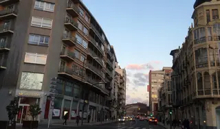 Tiempo nubes sol