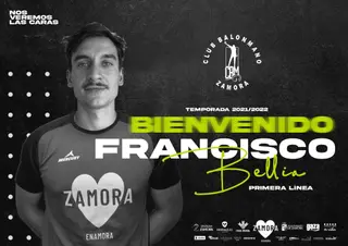 Pancho Bellia jugador del BM Zamora