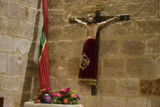 Suspensión de la procesión del Cristo de Valderrey