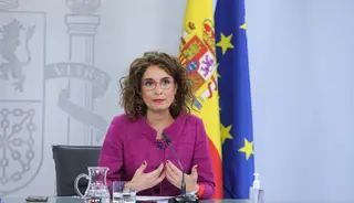 La ministra, María Jesús Montero. Archivo