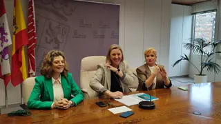 Isabel Blanco en el Consejo Regional de la Mujer celebrado en Zamora