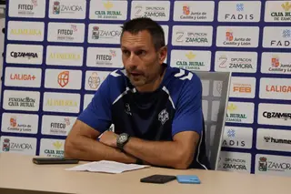 Natxo Lezkano tras el partido | Alejandro Sardón