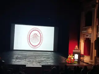 El acto de presentación de la romería de la Hiniesta