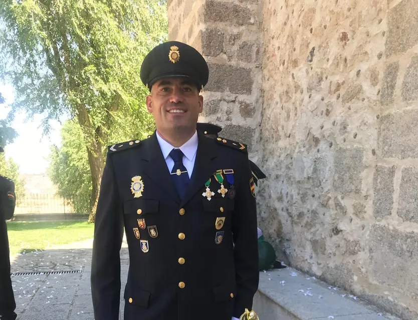 Raúl Pérez, uno de los Policía Nacionales implicados en el rescate