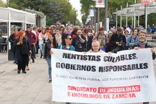 Manifestación Por La Vivienda En Zamora