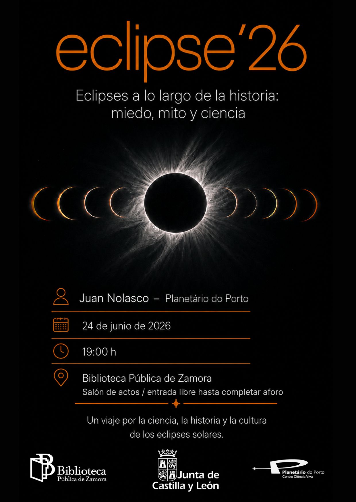 Cartel de la conferencia