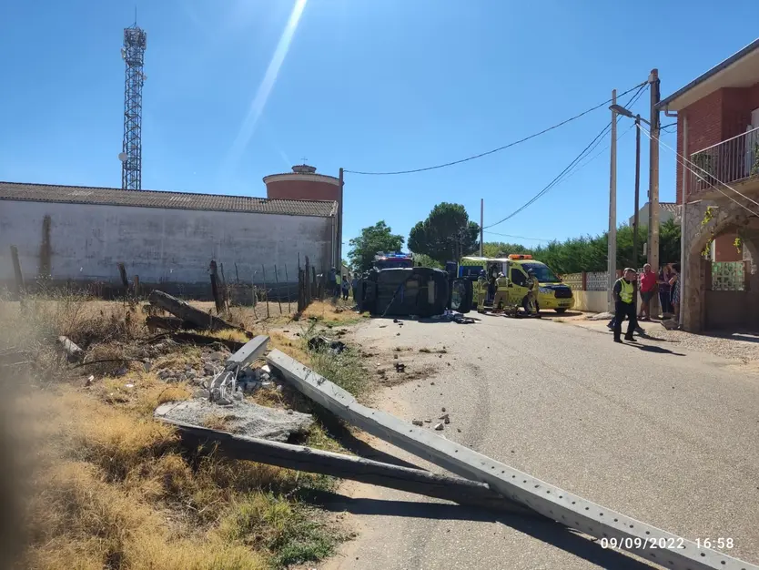 Accidente en Fuentesaúco 2