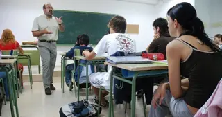 Alumnos de un instituto