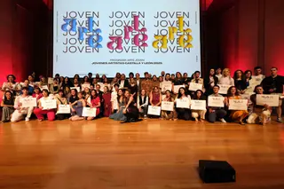 Entrega de premios del programa Arte Joven