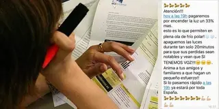 Un mensaje viral pide a los ciudadanos que secunden un apagón generalizado este miércoles