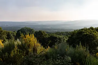 Vista de la comarca de Sanabria