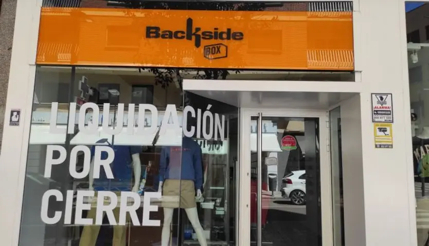 Backside cierra sus tiendas en Zamora.