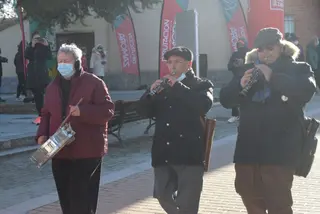 Marcha contra la violencia de género en Morales del Vino