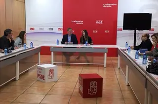 PSOE Zamora. Eduardo Folgado en reunión Memoria Histórica 28 01 18