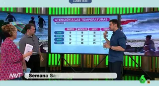 Un momento del programa Más Vale Tarde