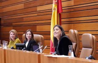 La vicepresidenta segunda socialista Ana Sánchez se despide del hemiciclo | Miriam Chacón