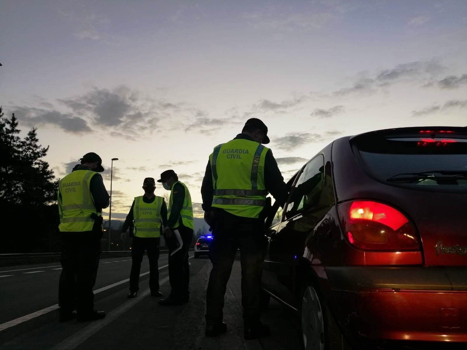 Control de la Guardia Civil. Archivo
