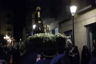 Procesión de la Santísima Virgen de la Soledad. Archivo
