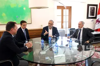 Reunión De Carlos Pollán Con La Fundación Fundos