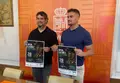 El concejal Diego Bernardo y Joaquín Anatol en la presentación