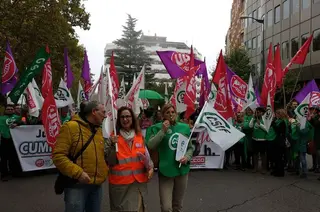 Sindicatos csif ugt ccoo 35horas
