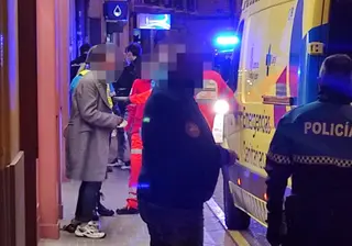 La Policía en uno de los altercados anteriores protagonizados por este hombre
