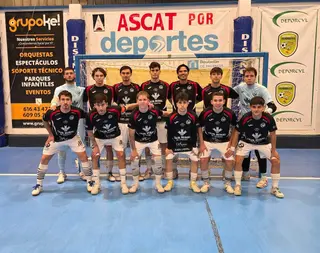 Plantilla del River Zamora en el encuentro frente al Deporcyl Guardo FS