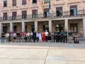Minuto de silencio en la subdelegación del Gobierno en Zamora