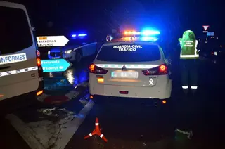 Guardia Civil en Monfarracinos. Archivo